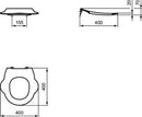 Armitage Shanks Contour 21 Toilet Seat S454279