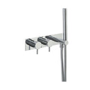 JTP Florence 1 Outlet Thermostatic Concealed Shower Valve with Handset - Chrome