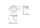 VitrA S20 550mm x 370mm Under-Counter Basin - White 7475B003-0618