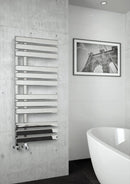 Steel Tower Rail Oregon Design Radiator 500mm x 1180mm - Chrome ORE500-1200C