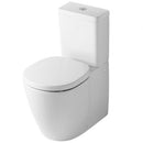 Ideal Standard Concept Close Coupled Back to Wall WC Pan Toilet Seat and Cover E801101 + E785501 + E786001