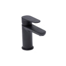 Tavistock Zero Deck Mounted 1 Tap Hole Basin Mixer With Click Waste - Matt Black TZE1103
