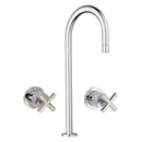 JTP Solex Spout With Concealed Stop Valves - Chrome