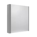 Tavistock Compass Double Cabinet - Gloss Light Grey 600mmx650mm CMCAB60G