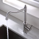 Retro Kitchen Traditional Mixer Tap Single Lever Swivel Spout