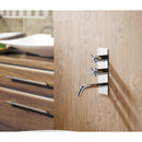 JTP Solex 2 Outlets Thermostatic Concealed Shower Valve with Attached Spout - Chrome