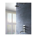 JTP Solex 2 Outlets Thermostatic Concealed Shower Valve with Attached Spout - Chrome