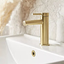 Tavistock Anthem Deck Mounted 1 Tap Hole Basin Mixer With Click Waste - Brass TAN1104