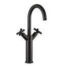 JTP Solex Tall Mono Basin Mixer Tap Swivel Spout - Matt Black