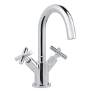 JTP Solex Mono Basin Mixer Tap Swivel Spout with pop up waste - Chrome
