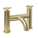 JTP Solex Deck Mounted Bath Filler - Brushed Brass