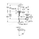 Grohe Eurostyle Cosmopolitan Basin Mixer Tap 1/2 S-SIZE 2338720E