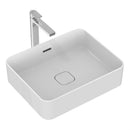 Ideal Standard Retail Strada II 500mm On Countertop Basin 0 Tap Hole & Clicker Waste - White E237501