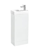 Anas Waterguard Cloakroom Cabinet With Basin Only Gloss White WATERGUARD-CLOAKROOM-GWTE + LANZABASIN