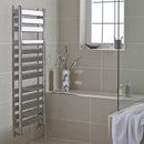Steel Tower Rail Newark Design Radiator 500mm x 1300mm - Chrome EWR-1