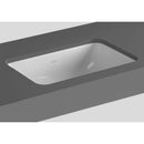 Vitra S20 500x370mm Undermounted Washbasin 0 Tap Holes 5474B003-0618