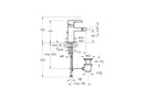 Vitra MINIMAX Bidet Mixer Tap A41988VUK