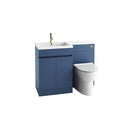 Anas Empire 1100X450mm Furniture Pack Blue L-1100-WCUNIT-BLUE + L-1100-WCUNIT-BLUE + L-1100-RIGHT/L-1100-LEFT
