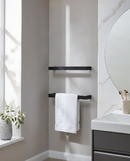 Singola Dry Electric Towel Rail 500mm - Black SIN500BL