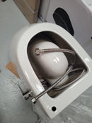 Anas Vortex Tornado Rimless Wall Hung Toilet Pan With Bidet Function And Soft Close Seat