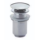 JTP Unslotted Click Clack Bath Waste - Chrome