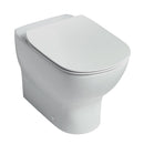 Ideal Standard Tesi 365mm Back to Wall Pan With Toilet Seat and Cover T353501 + T352701