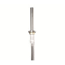 JTP Round Extractable Overflow Waste Drainer Single Function Shower Handset - Chrome