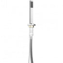 JTP Square Extractable Overflow Waste Drainer Single Function Shower Handset - Chrome