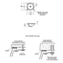 Armitage Shanks Contour 21 380mm Under Countertop Basin 0 Tap Holes S268701
