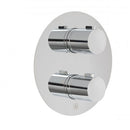 JTP Hugo 2 Outlet Thermostatic Concealed Shower Valve - Chrome