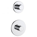 JTP Hugo 2 Outlets 2 Handle Thermostatic Shower Valve - Chrome