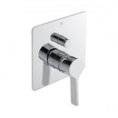 JTP Curve Single Lever Concealed Shower Valve with Diverter - Chrome