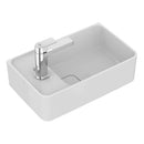 Ideal Standard Retail Strada II 450mm Cloakroom Basin 1 Tap Hole & Clicker Waste - White E239201