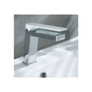 JTP Axel Single Lever Basin Mixer Tap - Chrome/Matt White 74001MWH