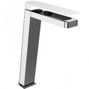 JTP Axel Tall Basin Mixer Tap - Chrome/Matt White 74009MWH