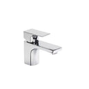 Tavistock Siren Mini Deck Mounted 1 Tap Hole Basin Mixer with Click Waste - Chrome TSN61