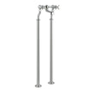 JTP Grosvenor Crosshead Freestanding Bath Filler Tap - Chrome