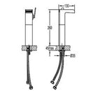 JTP Cascata Tall Mono Basin Mixer Tap Without pop-up waste - Chrome