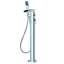 JTP Cascata Floor Mounted Bath Shower Mixer Tap with Kit - Chrome