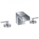 JTP Cascata 3 Hole Deck Mounted Basin Mixer Tap - Chrome
