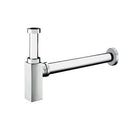 JTP Square Bottle Trap 300mm Extension Pipe - Chrome
