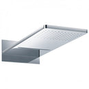JTP Cascata Wall Mounted Fixed Shower Head - Chrome