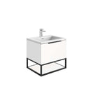 Anas 600x480x200mm Frame with Dual Colour Shelf - Black AMBIENCE-FRAME-60X48X20