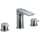 JTP Amore 3 Hole Deck Mounted Basin Mixer Tap - Chrome