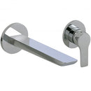 JTP Amore 2 Hole Wall Mounted Basin Mixer Tap - Chrome