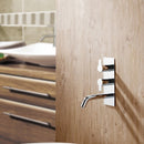 JTP Amore 2 Outlets Thermostatic Concealed Shower Valve with Attached Spout - Chrome