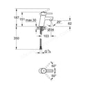 Grohe Concetto Basin Mixer Tap 1/2 S-Size 3224010L