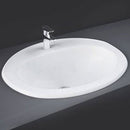 RAK Ceramics Mira 475mm In-Countertop Basin 1 Tap Hole MIROC1