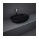 RAK Ceramics Feeling 550x350mm Countertop Basin Matt Black FEECT5500504A
