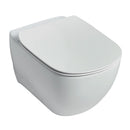 Ideal Standard Tesi 365mm Wall Hung Pan Toilet Seat and Cover T354501 + T352701